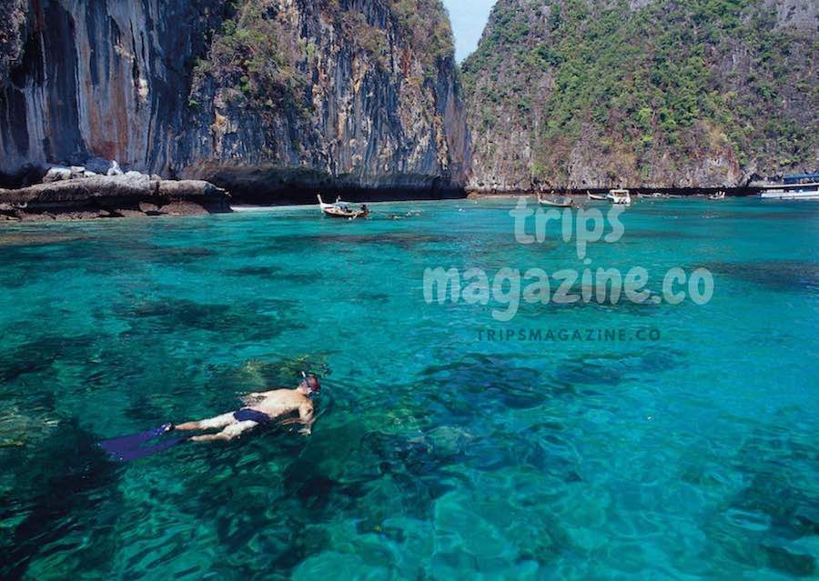 อ่าวโละซามะ เกาะพีพีดอน กระบี่