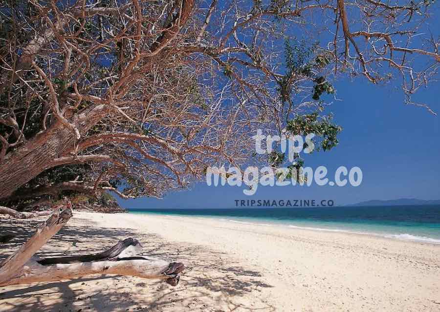 หาดสงบเงียบ เป็นธรรมชาติของเกาะบุโหลนไม้ไผ่ สตูล