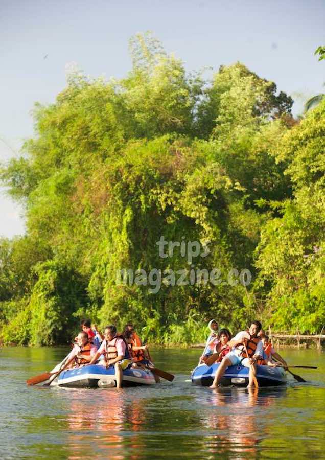 ล่องแก่งเรือยางต้นน้ำเพชร แก่งกระจาน เพชรบุรี ระดับไม่ยาก ใช้เวลาไม่นาน เหมาะกับครอบครัว และกลุ่มเพื่อนฝูง