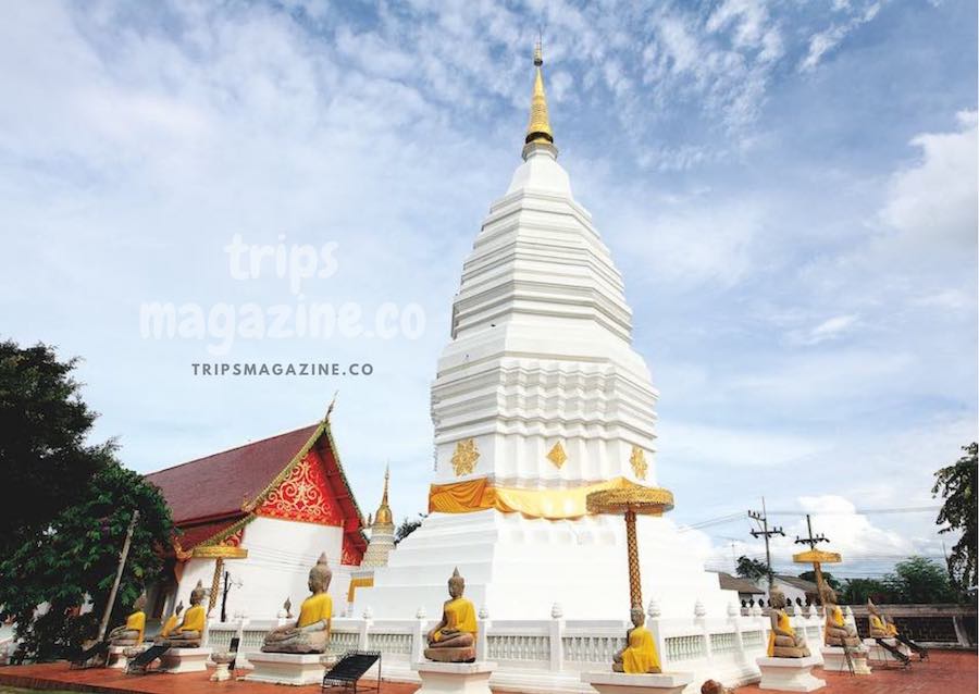 วัดป่าแดงบุญนาค เมืองพะเยา อดีตแยกเป็น 2 วัด วัดป่าแดงหลวง และวัดบุญนาค